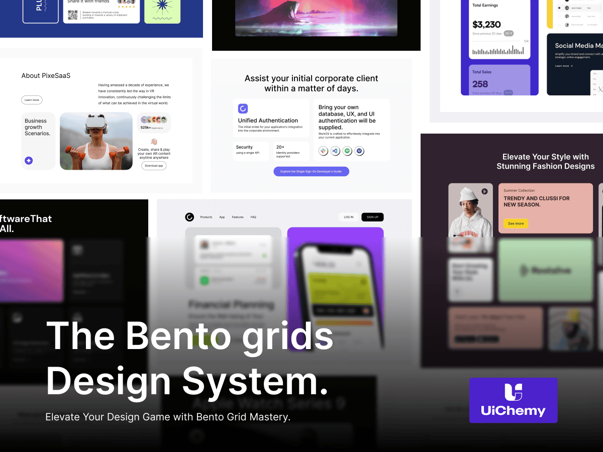 Bento grids Cover