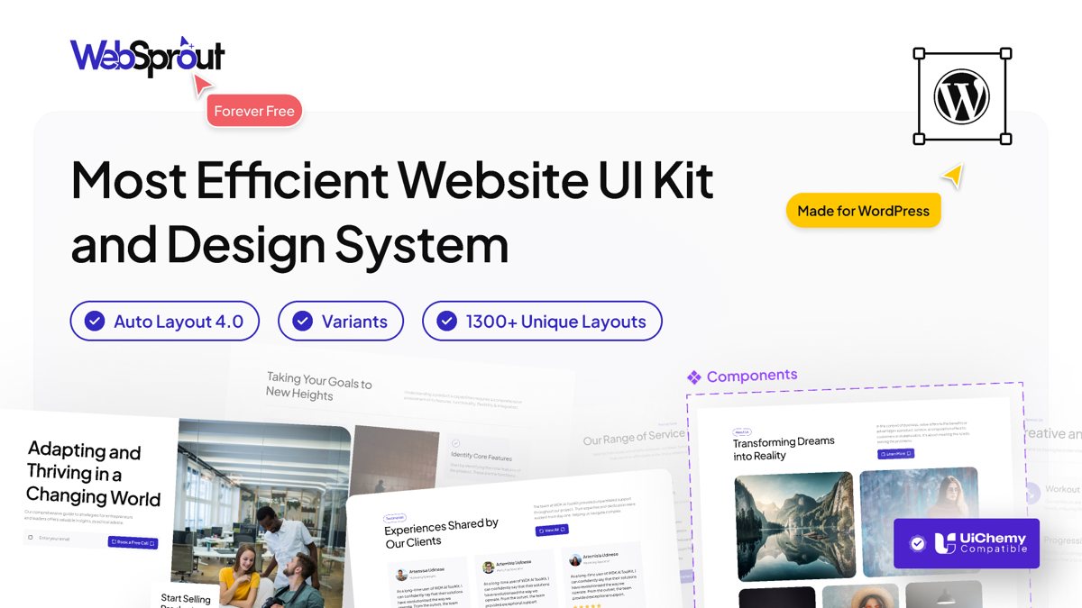 Sprout UI Figma kit